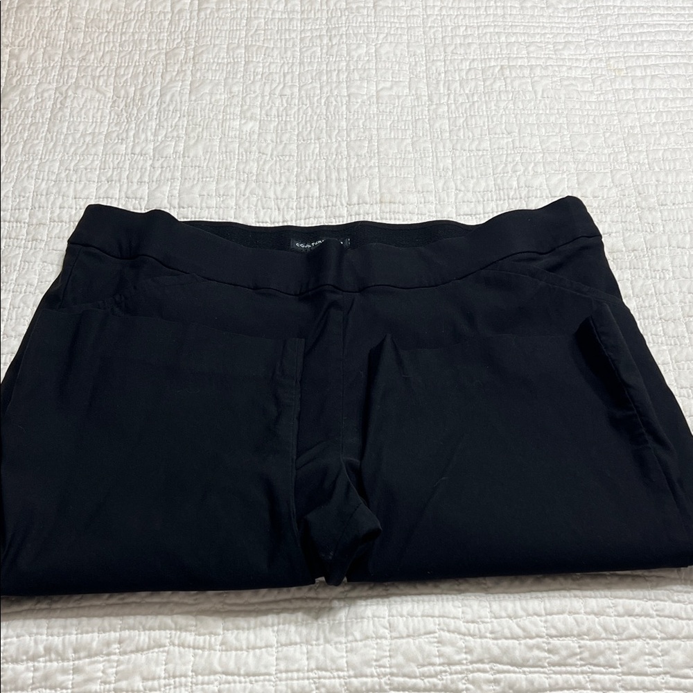 Counterparts Black Capris